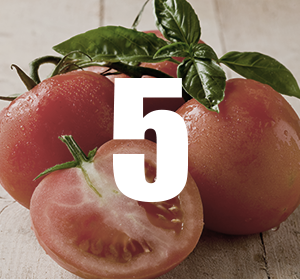 토마토를 가열하게 되면 5배의 리코펜이 증진